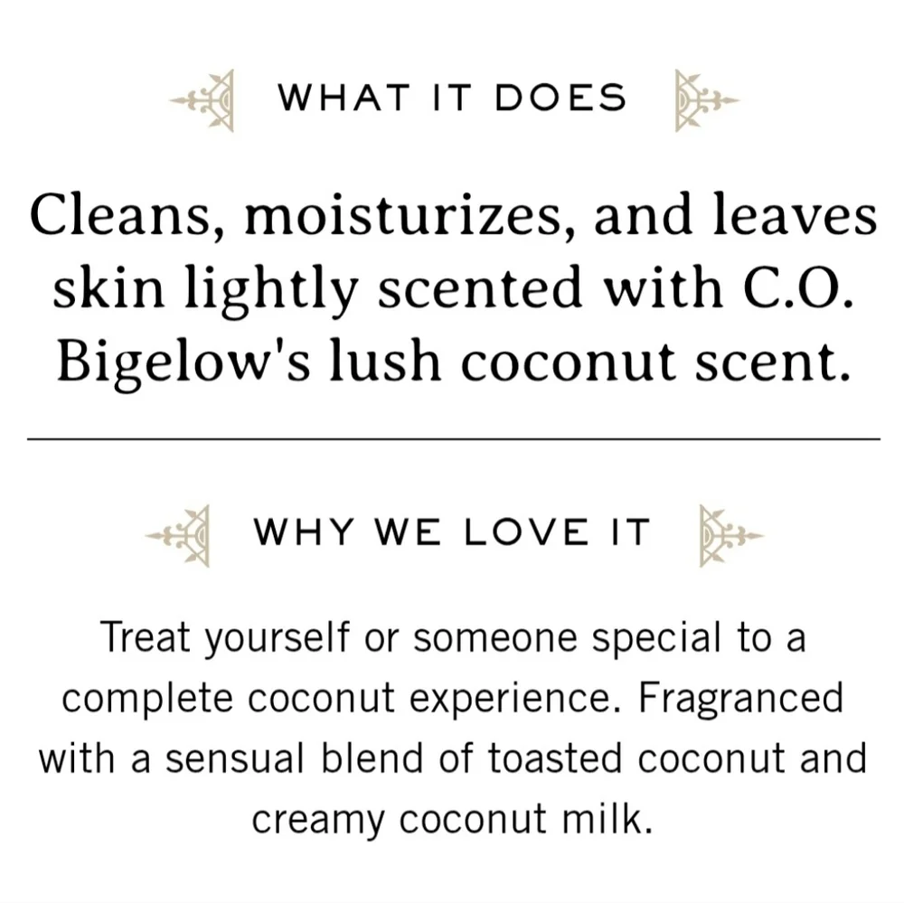 Village Perfumer - Coconut Body Care Duo - Apothecary Box, Retail $34.00 USD - Picture 12 of 14